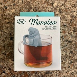 new in box manatea manatee tea infuser for loose leaf tea perfect gift